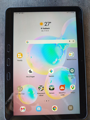 Samsung Galaxy Tab A 10,1'' 64GB/4GB Wi Fi+4G Schwarz Android Tablet