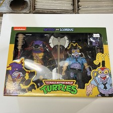 NECA Teenage Mutant Ninja Turtles Antrax and Scumbug 7 inch Action Figures