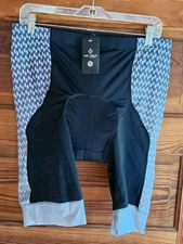 NEW Men's NEENCA Cycling Padded Shorts w/Pockets - 3XL - FREE SHIPPING