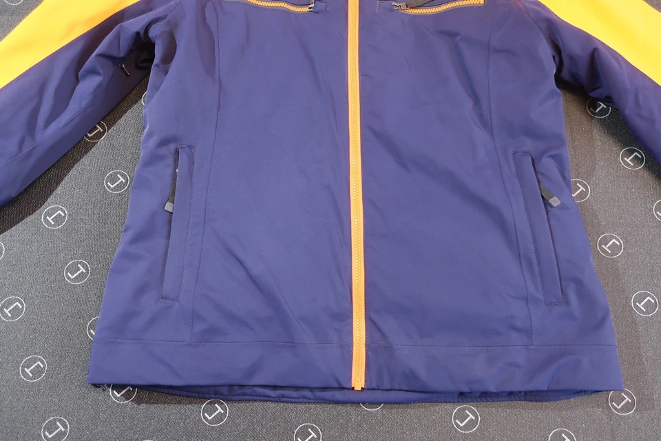 Waveboard Skijacke Damen, Gr. 42 / XL,  blau-orange,   Top Zustand - Bild 4 von 4