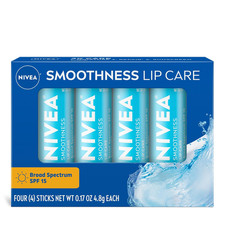 Smoothness Lip Care, Sunscreen Lip Balm with SPF 15 Broad Spectrum, Shea Butter,
