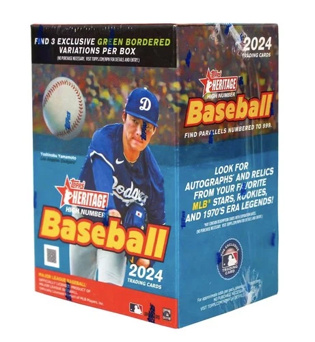 2024 Topps Heritage High Number Baseball Blaster Box Stock #239861