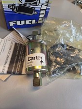 Carter P74022 Universal Electric Inline Fuel Pump 12v 5.8-8.7 Psi Nos Carter P74022 Universal Electric Inline Fuel Pump 12v 5.8-8.7 Psi Nos
