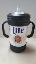 Beer Themed Kids 10 oz Insulated Sippy Cup Cute With Removable Handles