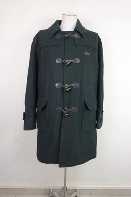 Paul & Shark Veste Homme Vintage Laine Nylon Vert Taille XL - Photo 1/4
