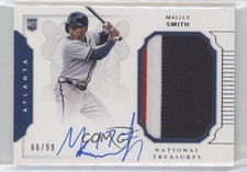 2016 National Treasures Rookie Materials Signatures 66/99 Mallex Smith Auto 1c30