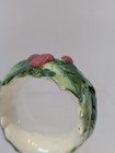 Vintage Otagiri Mary Ann Baker Wreath Ceramic Napkin Rings Made In Japan  — photo 9