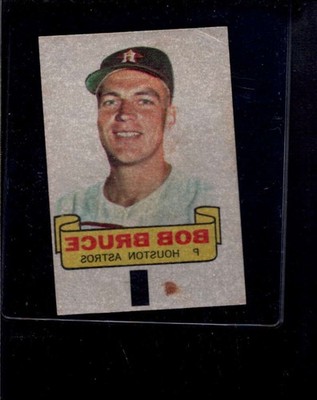 1966 Topps Rub-Offs #11 Bob Bruce   EX/EX+ X3223131