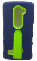 Sonne HandyhüLle Mit Kickstand FüR LG Leon - Blau/GrüN