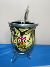 Mate cup yerba argentino bombilla straw