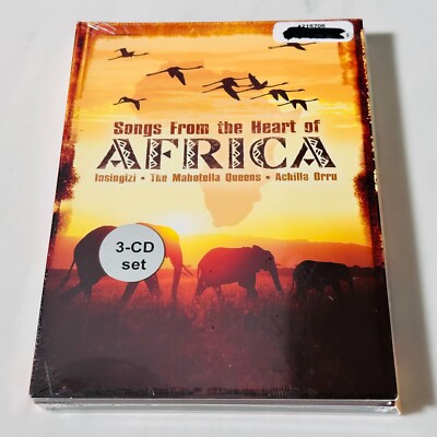 Songs From the Heart of Africa Audio CD 3 Discs Insingizi, The Mahotella Queens