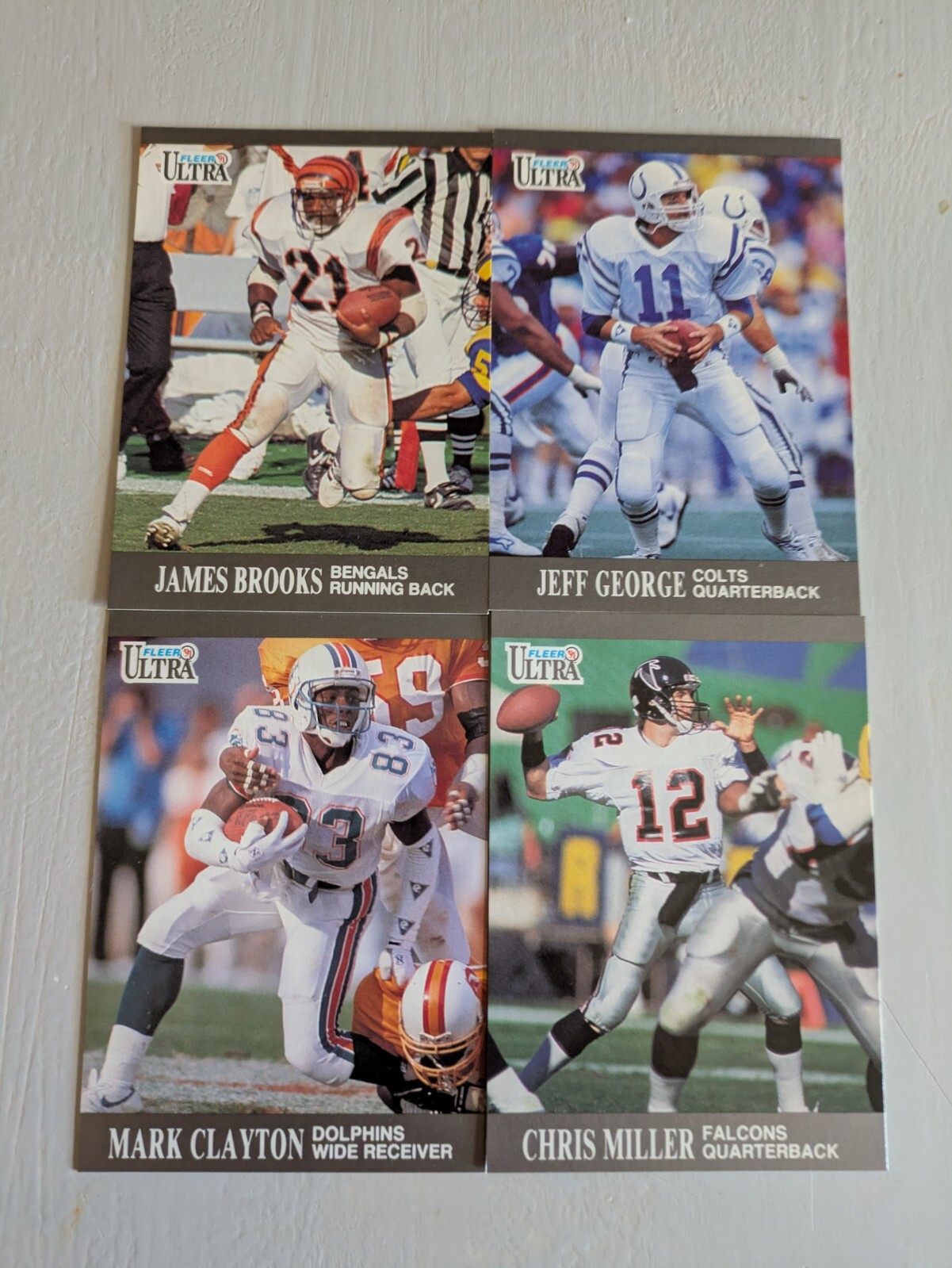 1991 Fleer Ultra Football Cards #1-150 Choose Your Cards