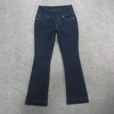 JAG Jeans Women's 4p Blue Dark Wash High Rise Flare Jeans