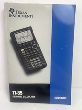 Texas Instruments Guidebook for TI-85 Graphing Calculator Book Manual 1993