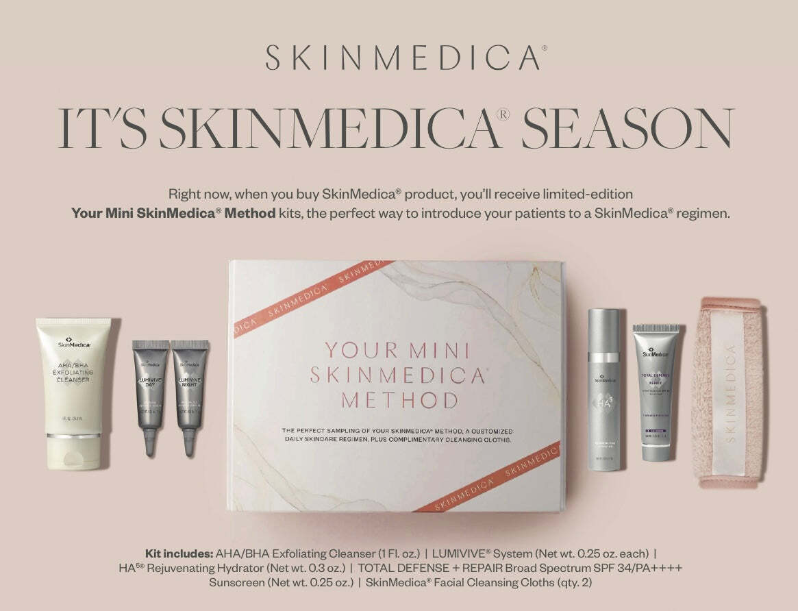Skinmedica Your Mini Skinmedica Method Skincare Set NEW FAST Skinmedica Your Mini Skinmedica Method Skincare Set NEW FAST