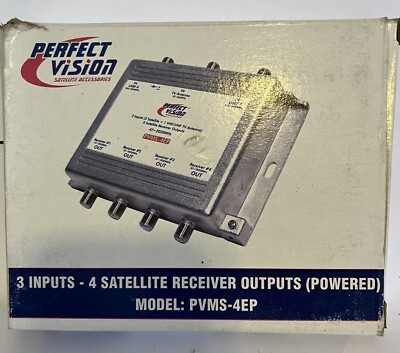 PVMS-4EP - PERFECT VISION - Multi Switch Satellite Receiver Splitter