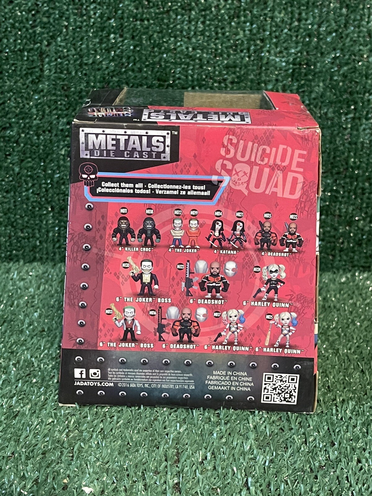 Jada Toys Metal Die Cast 4” Figure The Joker New In Box Fast Shipping