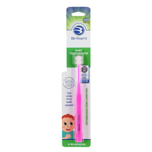 Cepillo De Dientes Para Bebes De Buddy: Para Edades De 4 A 24 Meses, Microce...