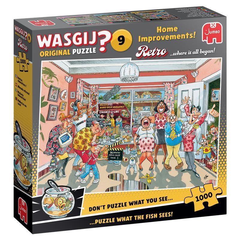Wasgij Retro Original 9 Home Improvements Unique 1000 Piece Jigsaw SEALED -GT56 - Image 5