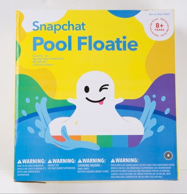 snapchat pool floatie