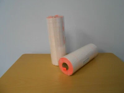 FL-Red Labels for Garvey & Contact Price Marking Guns 18-5, 18-6, 18-7(2) Inkers