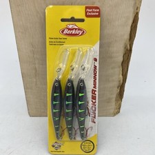 Berkley #9 Flicker Minnow Crankbait 3-Pack GREEN BEAST  - FLEET FARM EXCLUSIVE!