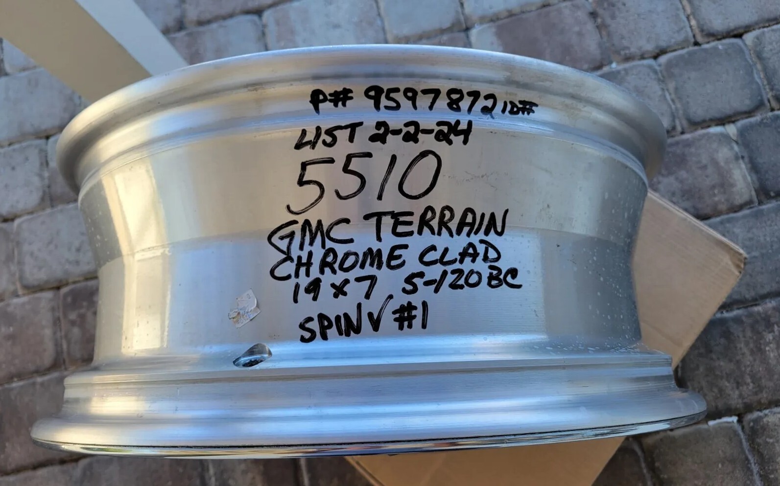 19" GMC TERRAIN WHEEL (1) CHROME CLAD USED OEM BEAUTIFUL SHAPE P9597872 H5510 eBay