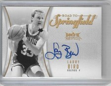 LARRY BIRD 2008/9 HOT PROSPECTS ROAD TO SPRINGFIELD GOLD AUTOGRAPH AUTO #10/10