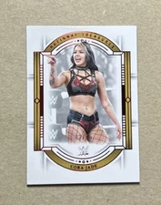 2024 Panini National Treasures WWE NXT Wrestling Cora Jade Red Card #59 #’d /75