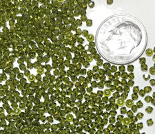 Swarovski  Crystal XILION Bicone Beads 5328 - 2.5mm - OLIVINE - Factory Package