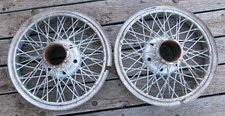 1920 Vintage Accessory Wire Wheel Pair 18 Originals Willys Overland