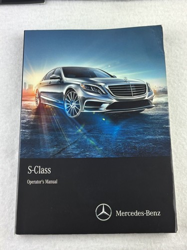 Mercedes Benz Clase S 2016 juego manual del propietario S 600 550 500 400 S63 S65 AMG 4MAT - Imagen 10 de 21