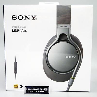 SONY MDR-1AM2 S STEREO HEADPHONES SILVER Hi-res from Japan NEW | eBay