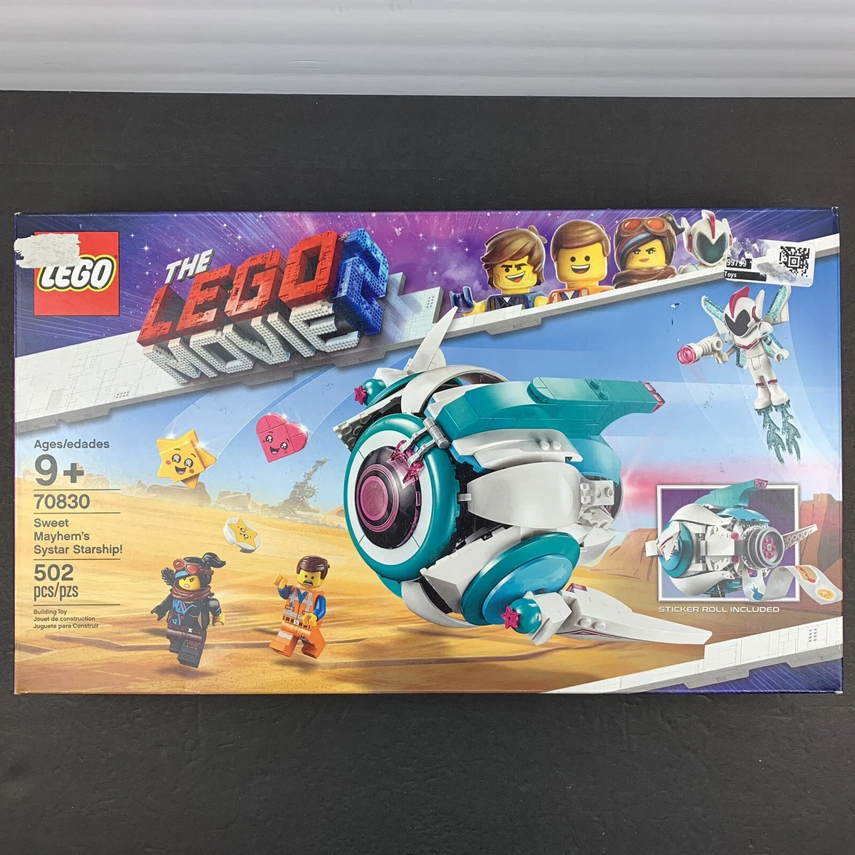 LEGO The Lego Movie 2 #70830 Sweet Systar Starship 673419302296 | eBay