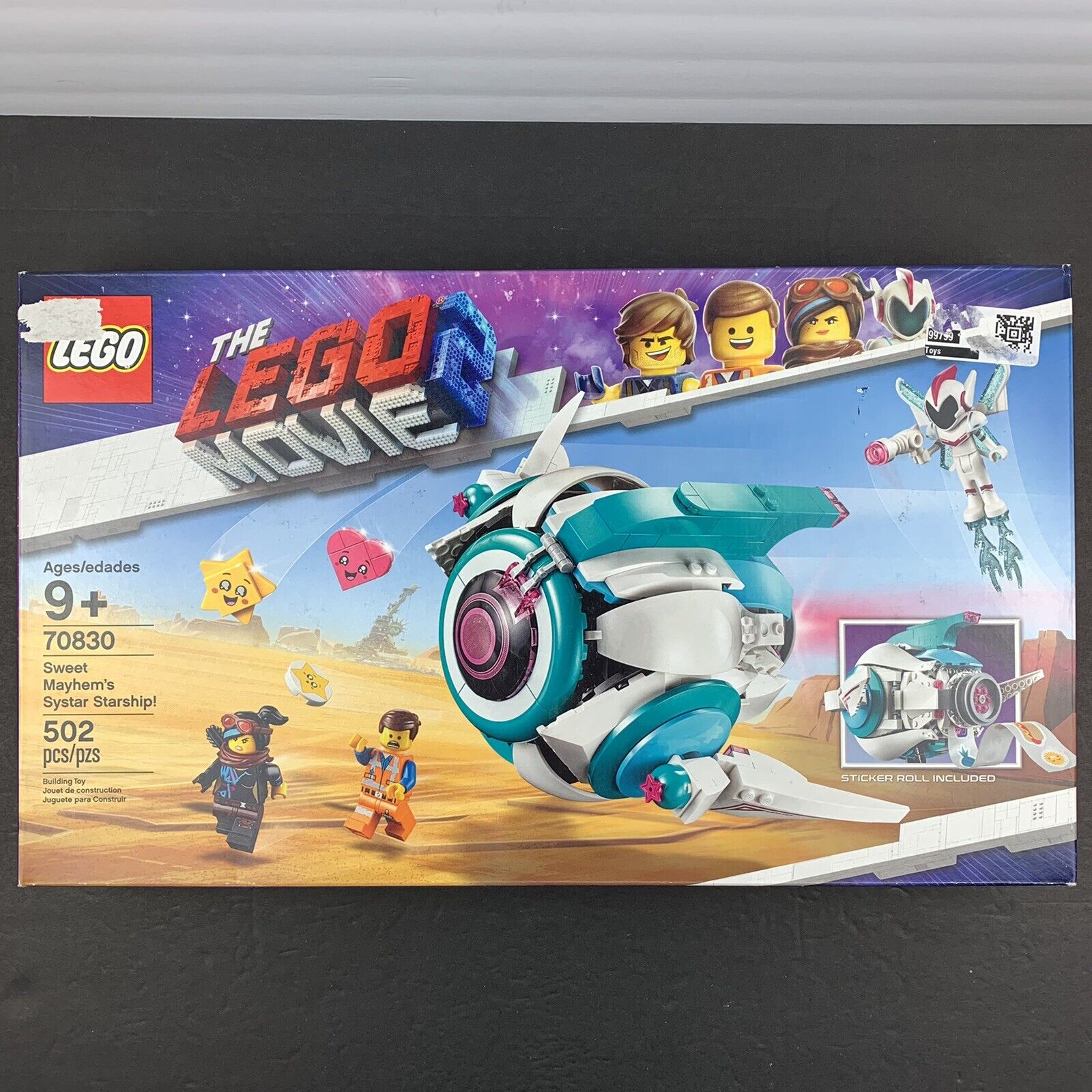 LEGO The Lego Movie 2 #70830 Sweet Mayhem's Systar Starship