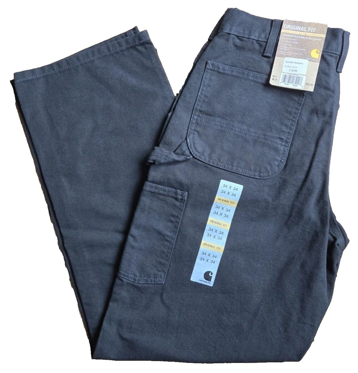 Carhartt Men's Black 34 Size