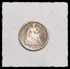 1851-O  SEATED LIBERTY HALF DIME Better Date Sharp VG+ /F  *35C88  U.S. COIN HTF