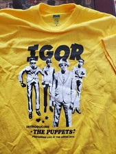 NEW GOLF WANG IGOR tour puppets T Shirt Sz Medium 2019 Camp Flog Gnaw