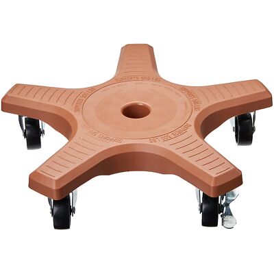Bosmere (#PSN18430) Down Under Plant Caddie, Terra Cotta, 16  diameter
