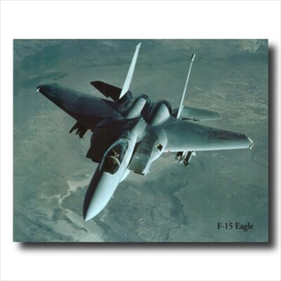 USAF F-15 Eagle Jet Airplane Wall Picture Art Print