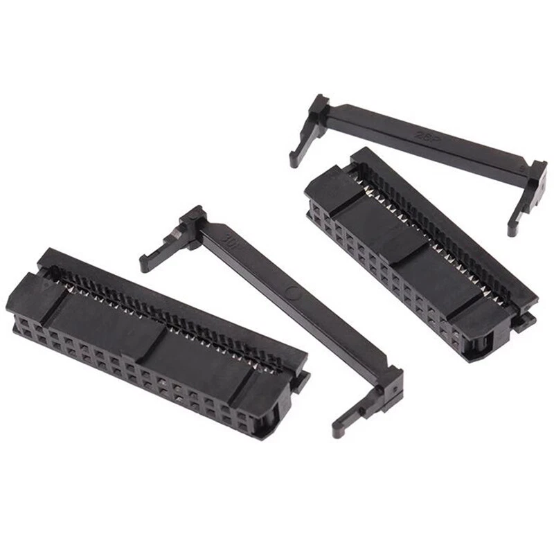 FC-6/8/10/12/14/16/20 ~ 64-poliger Crimpkopf 2,54 mm Steigung IDC Steckverbinder - Bild 4 von 4