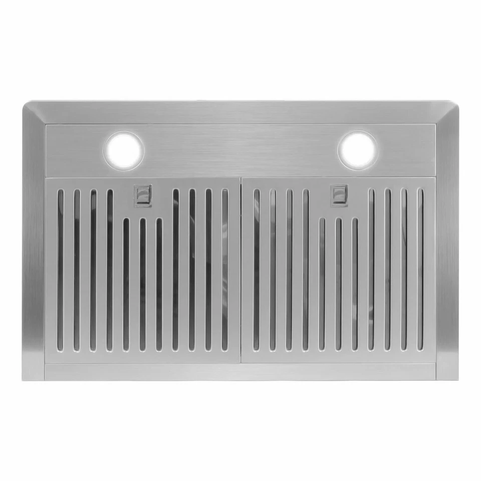 30 INCH WALL MOUNT VENT HOOD (OPEN BOX) STAINLESS STEEL, PERMANENT FILTERS, LED - Image 3 of 4