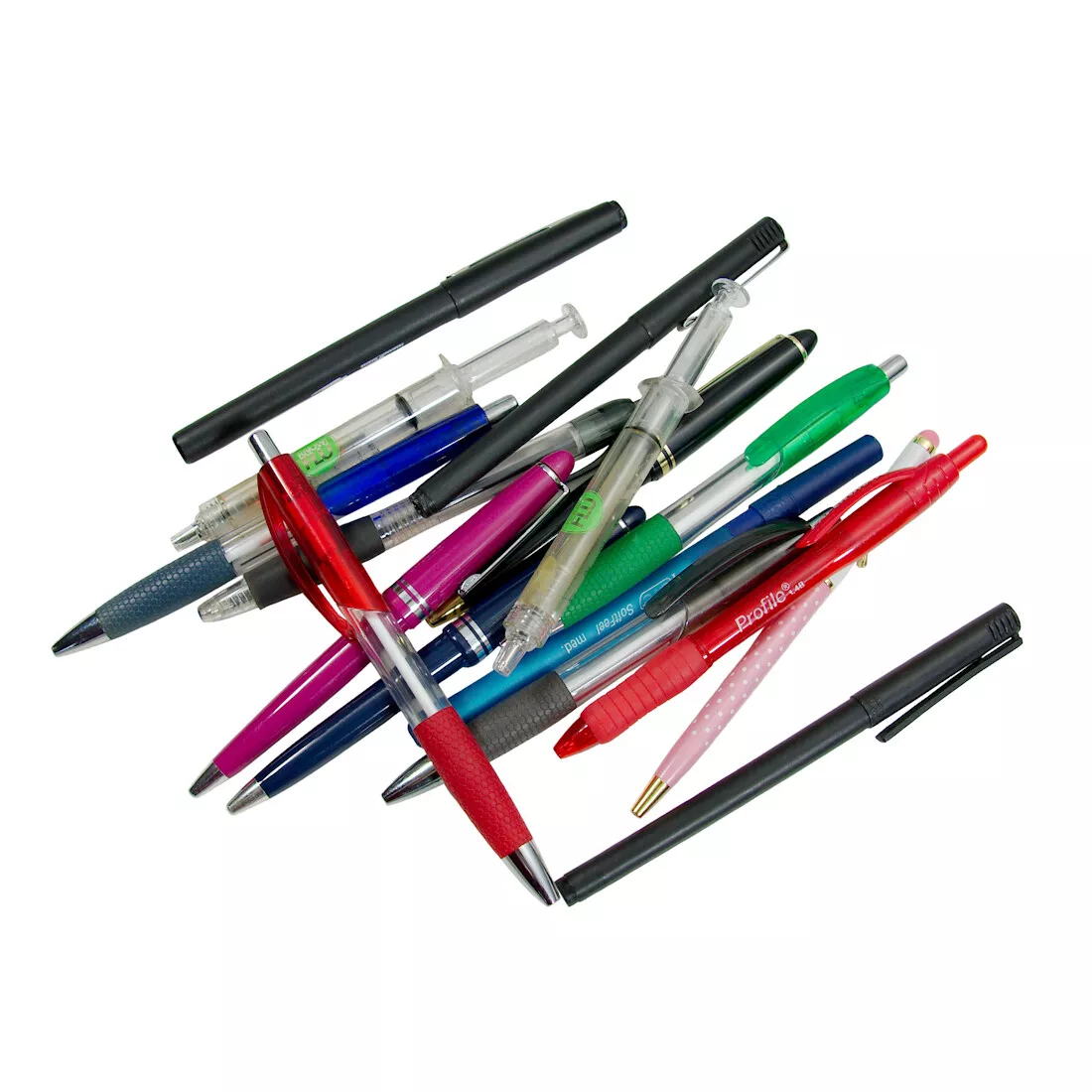 Bulk Writing Ballpoint Pens Black / Blue / Red Ink School or