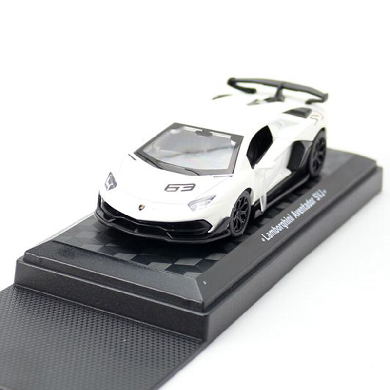1:43 Lamborghini Aventador SVJ Model Car Diecast Toy Cars Gifts