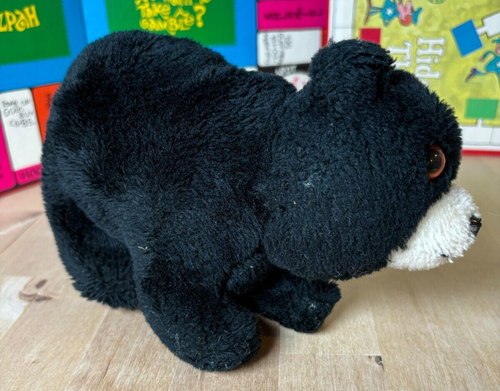 Peluche vintage Dakin Black Bear 9", 1975 - Imagen 3 de 6