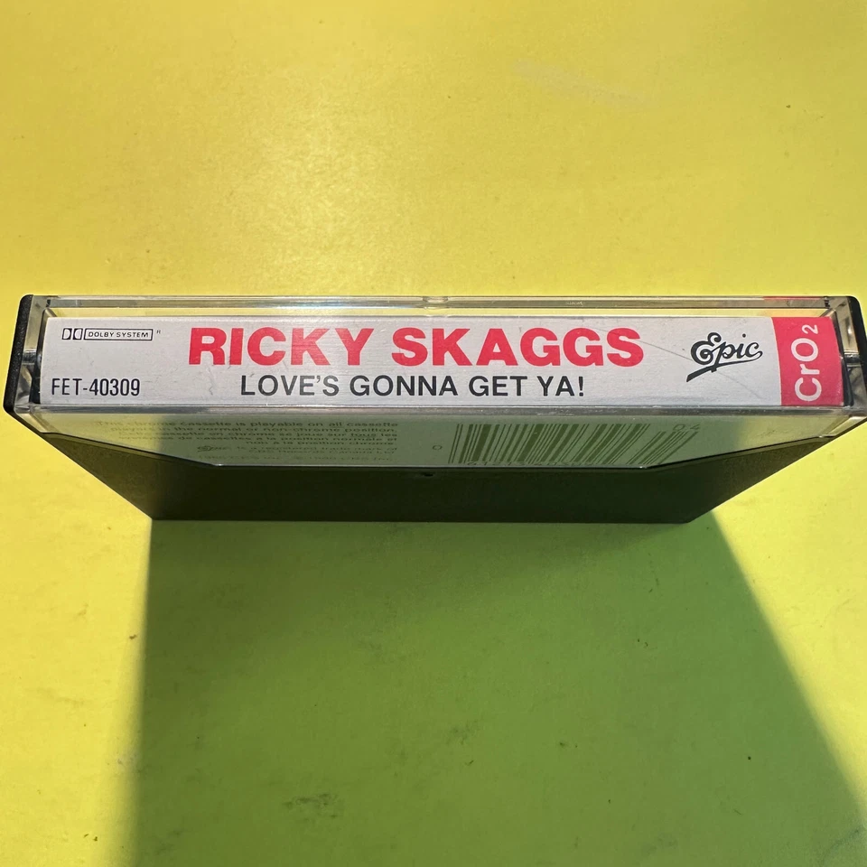 RICKY SKAGGS Love's Gonna Get Ya CASSETTE TAPE - Image 3 of 4