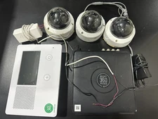 Alert 360 dome cameras with 2TB DVR video recorder and GO 2gig control panel