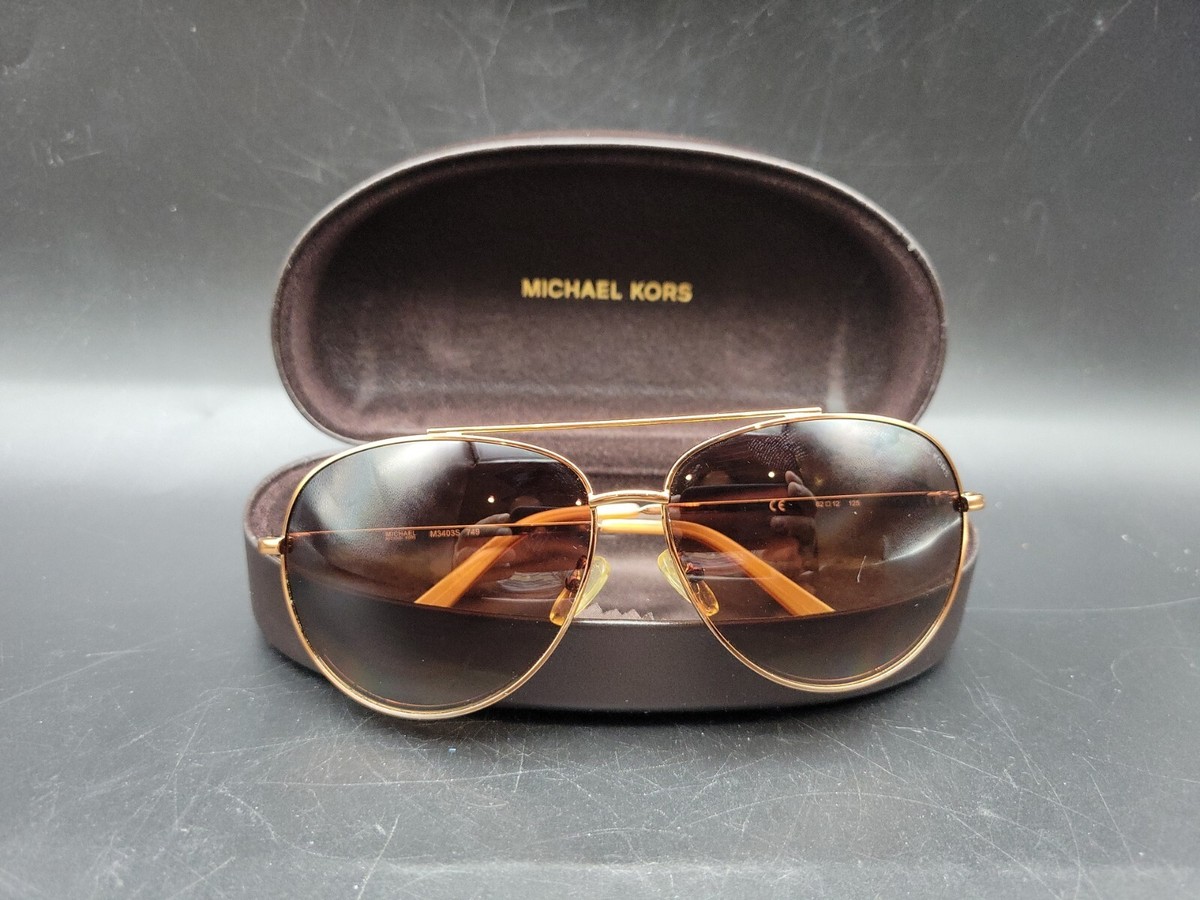 Michael Kors M3403S Women's 100 UV Protection Rose Gold Sunglasses