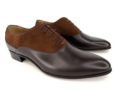Gucci Oxford Suede Leather GG Logo Lace-up Men Loafers UK 13 - US 13.5 - EU 47
