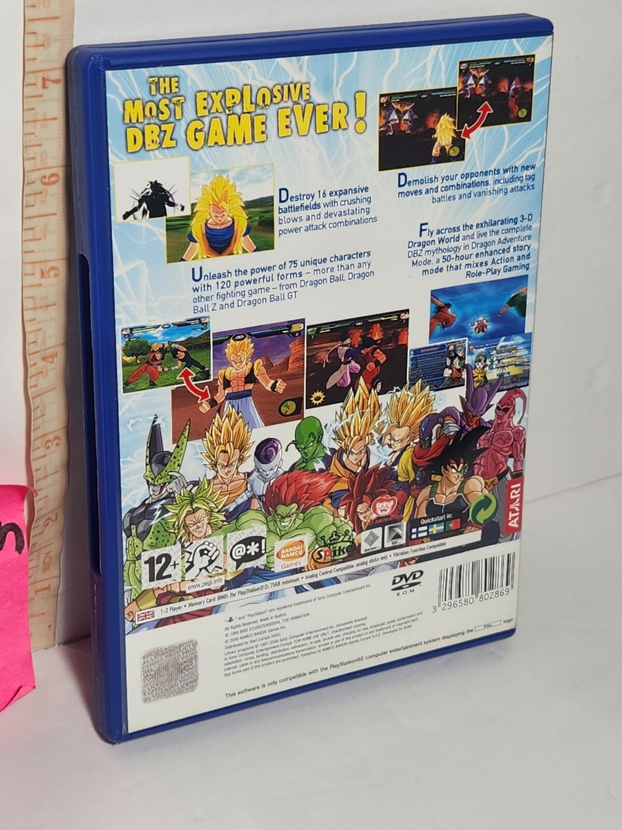 Jeu COMPLET Dragon Ball Z Budokai Tenkaichi 3 - PS2 - Jeux vidéo